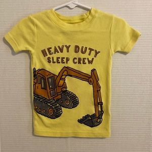 Carters yellow sleep shirt SZ 3T